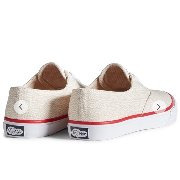 ✨NWT! Sperry Unisex Cloud CVO Wave Print Deck Sneaker, size 9. - Picture 6 of 9